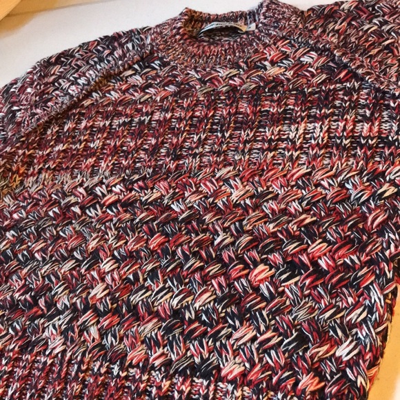 self-portrait Red Melange Crewneck Sweater - Picture 5 of 9